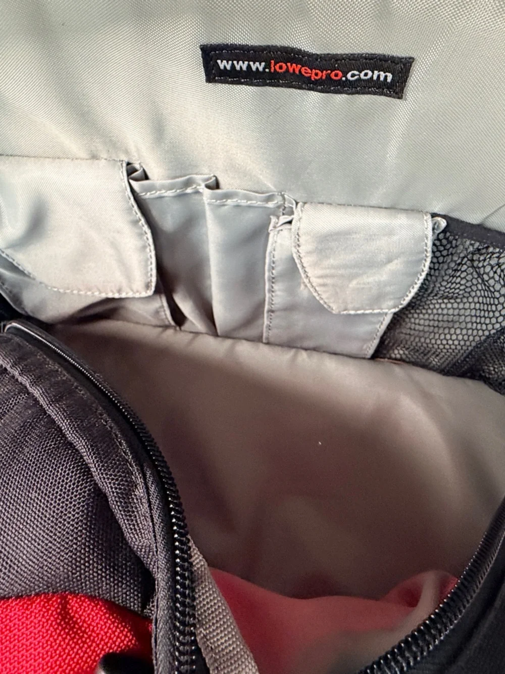 Case Logic Fastpack 250 Camera Laptop Backpack Gray Travel Bag